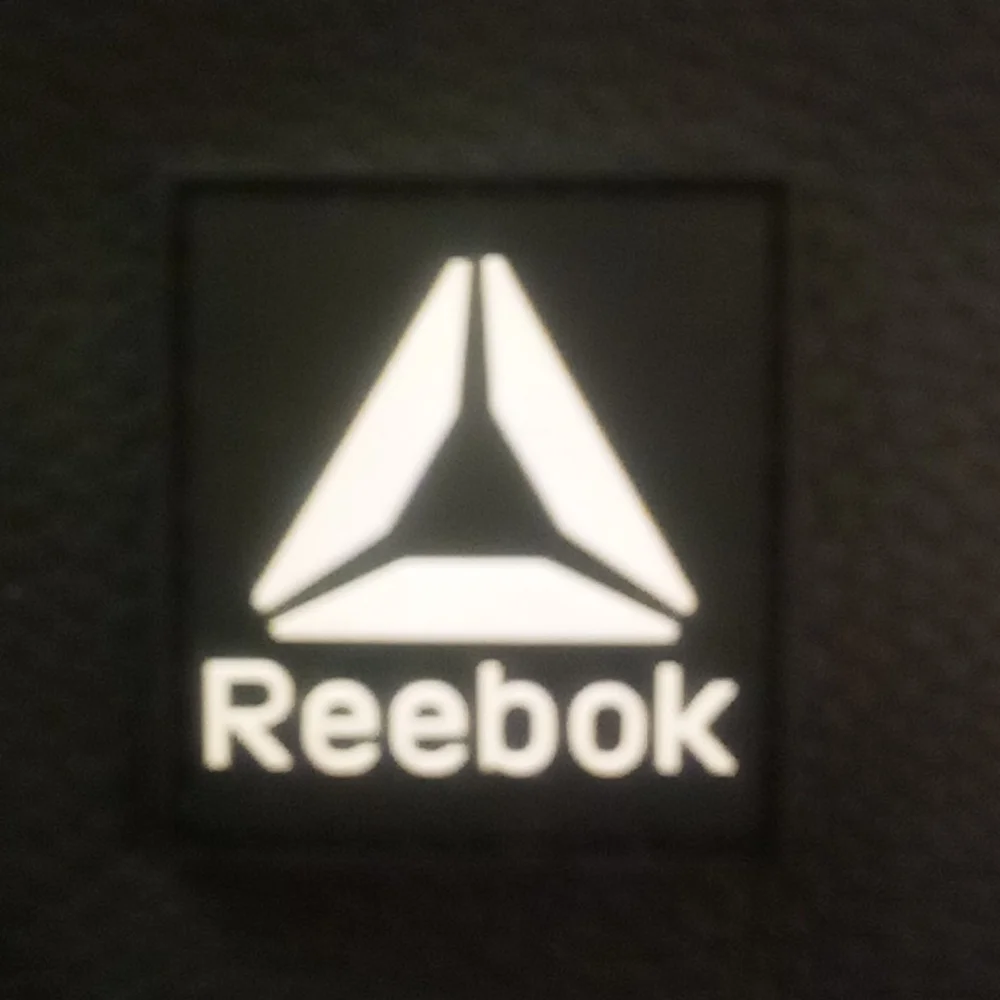 Reebok Black Mini Backpack with White Logo